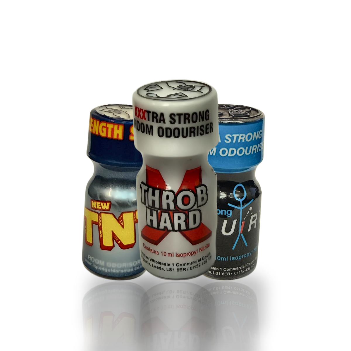 Extra Strong Trio 3 x 10ml — poppers multipack, room aromas, UK