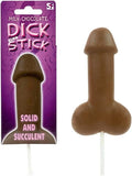 Milk chocolate willie on a stick novelty lollipop, 60g, by Spencer & Fleetwood