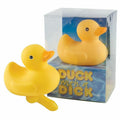 Duck With A Dick yellow novelty rubber bath duck, 16cm, by Spencer & Fleetwood