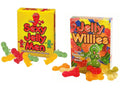 Jelly willy and jelly men novelty sweets, 2 packs, 300g